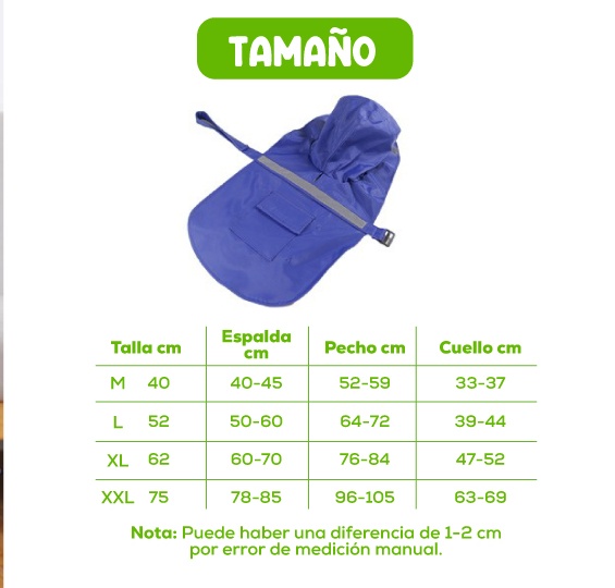 Guía de tallas