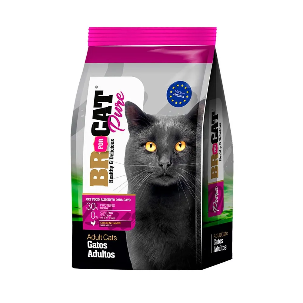 BR FOR CAT PURE GATO ADULTO CHICKEN (1 KG)