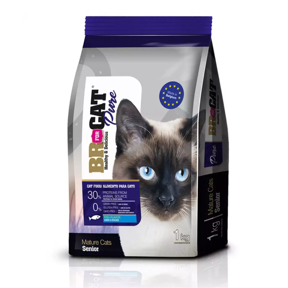 BR FOR CAT PURE SENIOR (1 KG)
