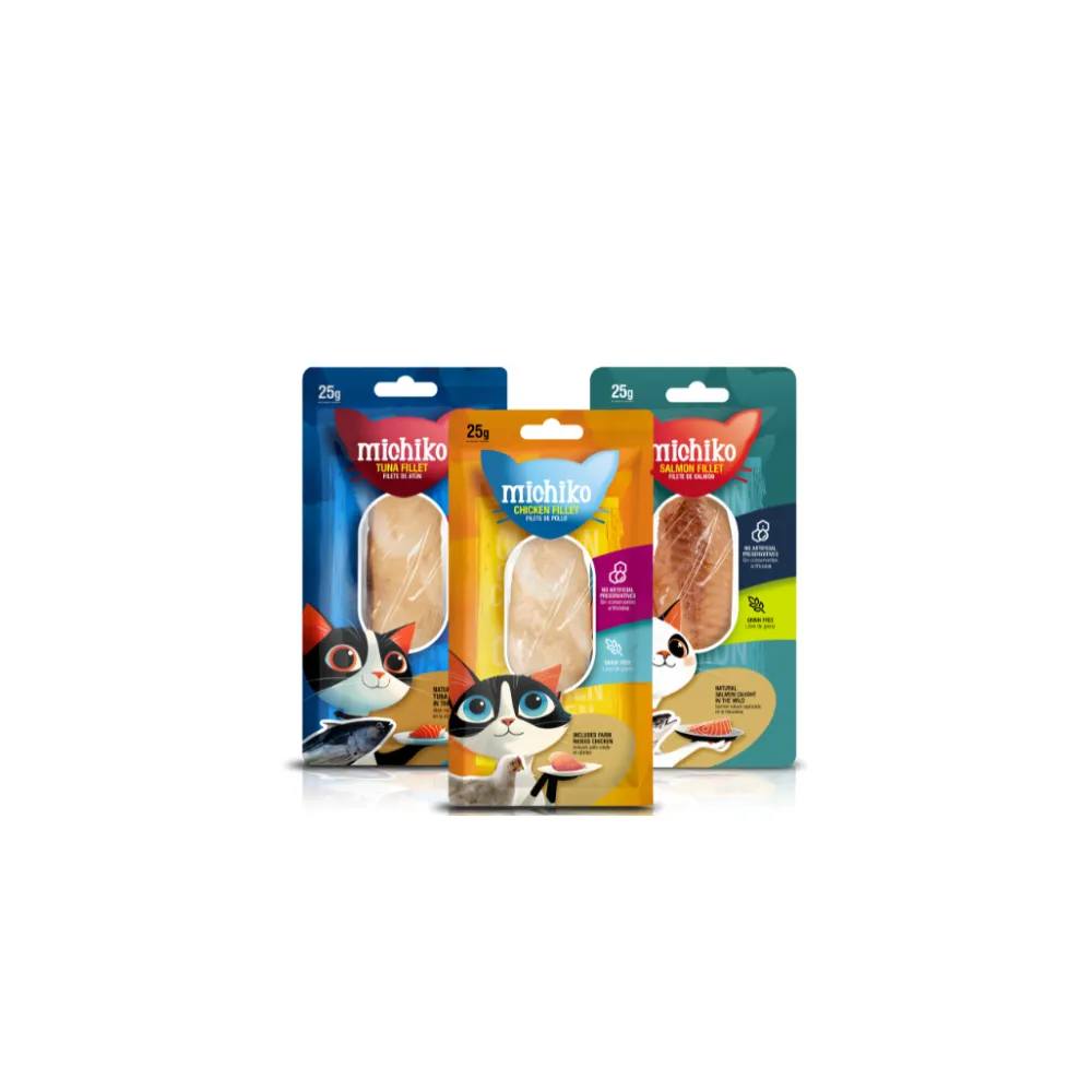 SNACK CAJA MICHIKO FILETES x 12 UND