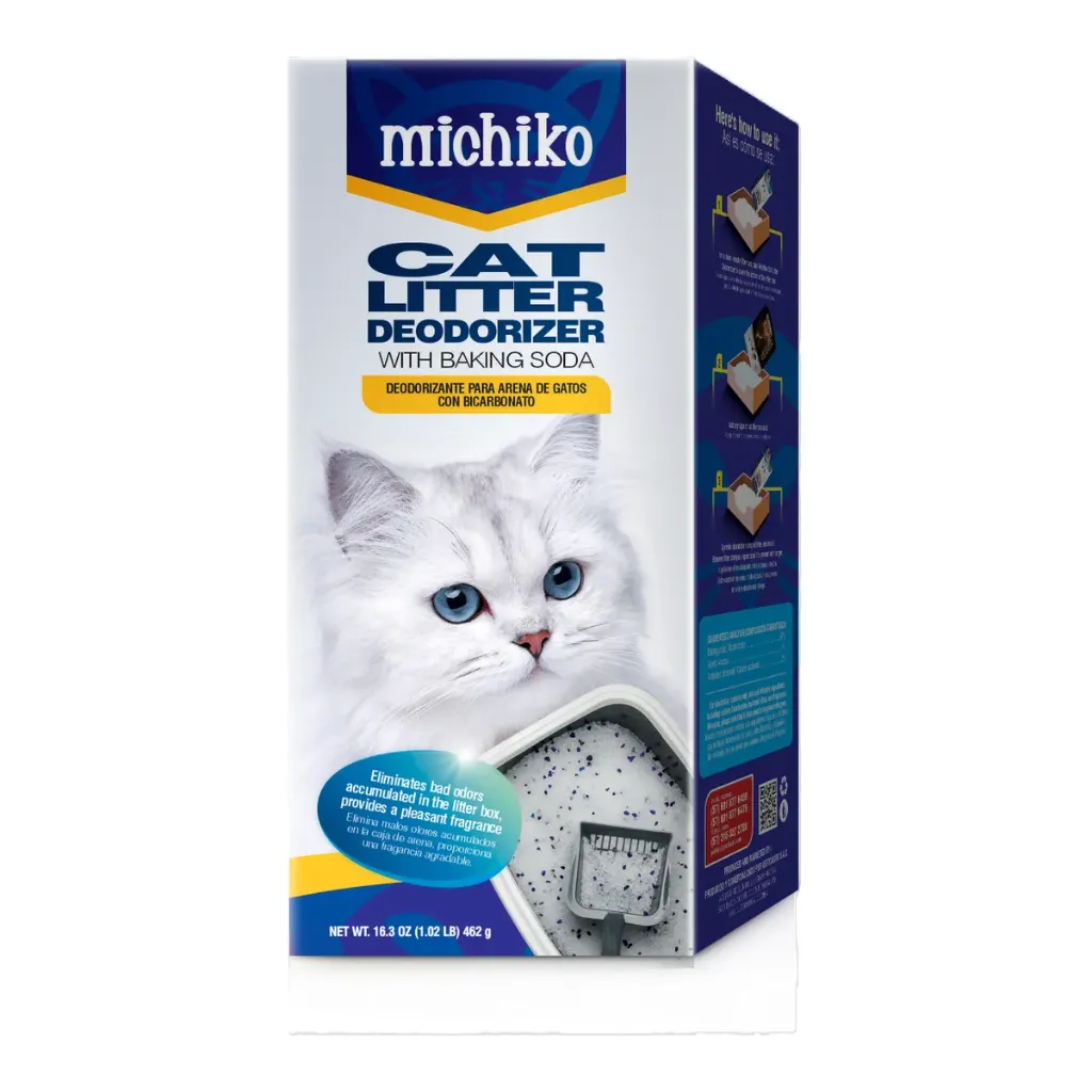DEODORIZANTE CAT LITTER MICHIKO CAJA
