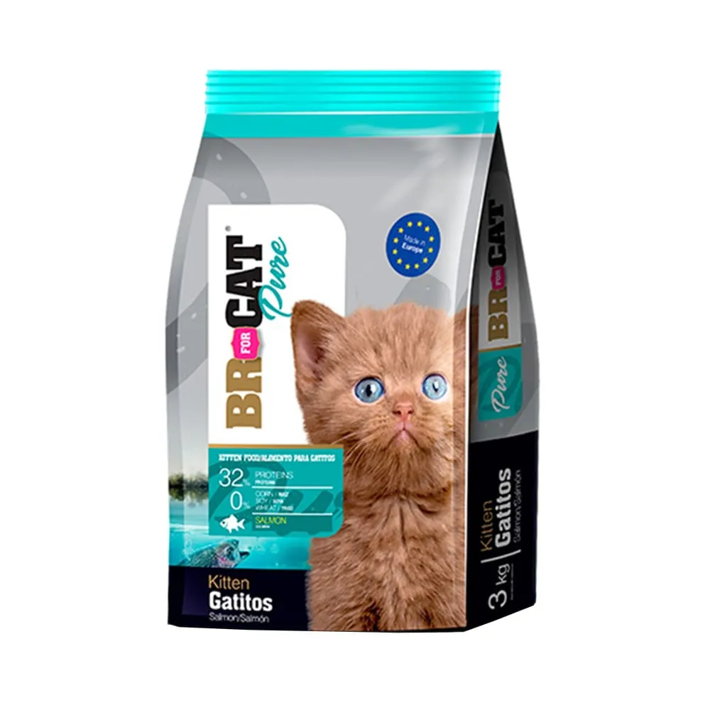 BR FOR CAT PURE GATITOS SALMON (1 KG)