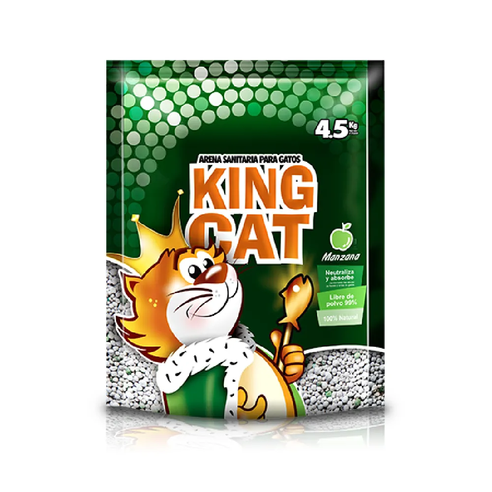 ARENA KING CAT (Manzana, 4.5 KG)