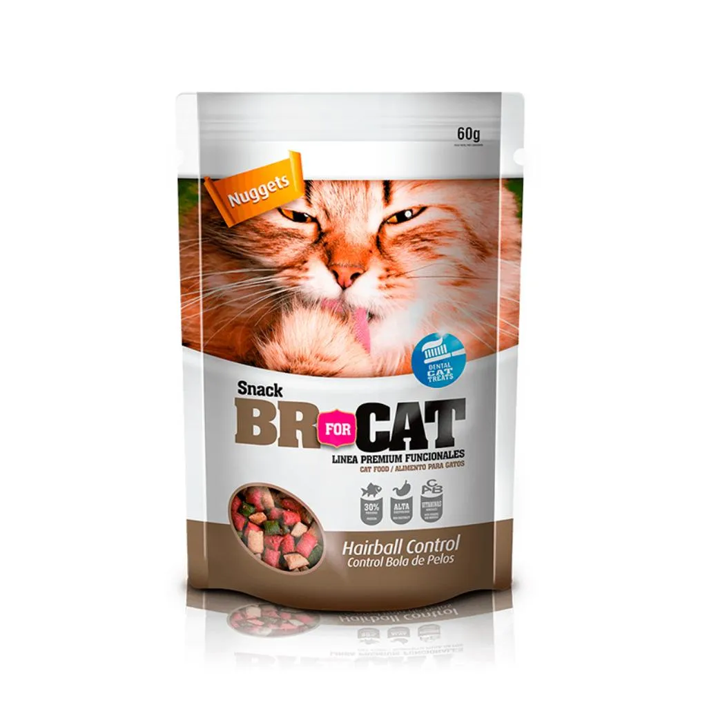 SNACK BR FOR CAT (Hairball Control, 60 GR)