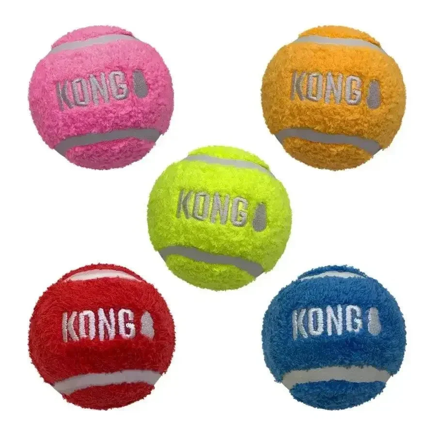 KONG PERRO SOFTIES SPORTS BALLS PELOTA (M, X2 UNDS)