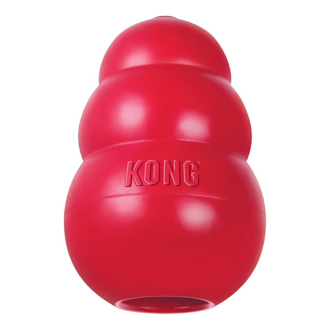 KONG PERRO CAUCHO CLASSIC PORTAPASABOCAS (S)