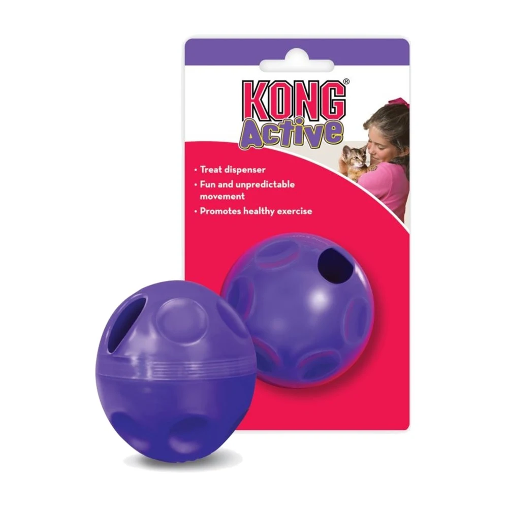 KONG GATO PELOTA DISPENSADORA SNACKS