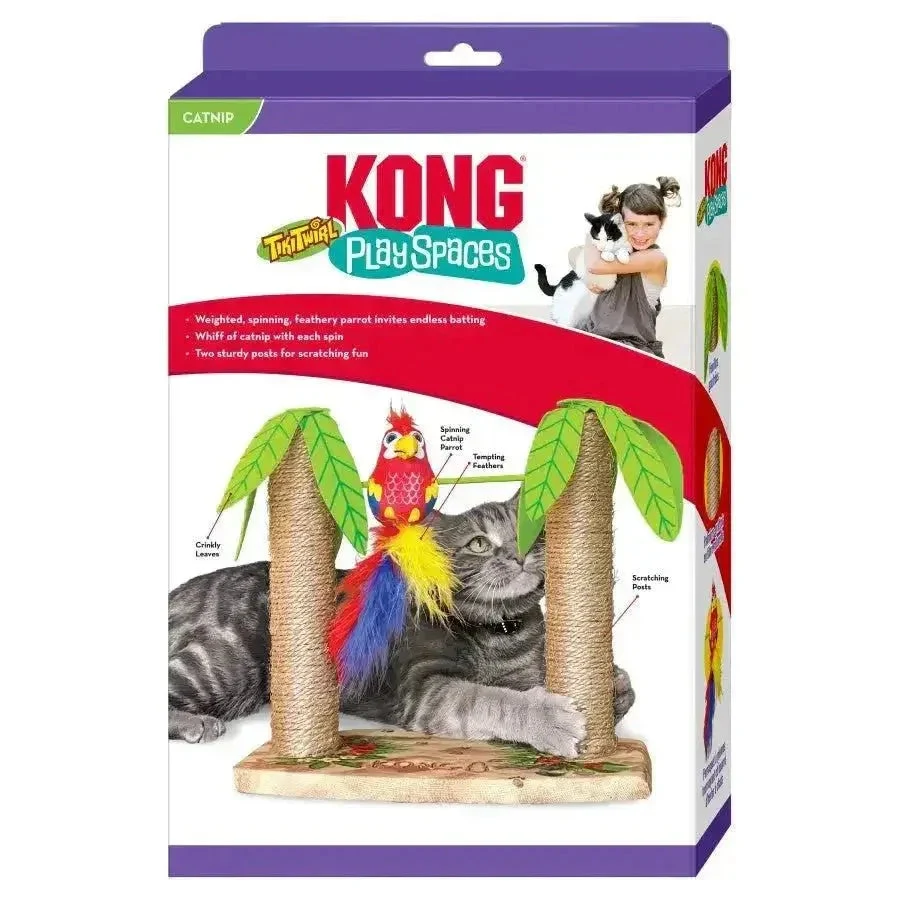 KONG GATO GIMNASIO RASCADOR TIKI TWIRL
