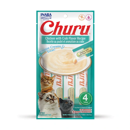 INABA GATO CHURU 4 PIEZAS