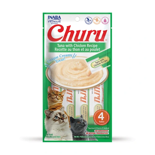 INABA GATO CHURU 4 PIEZAS