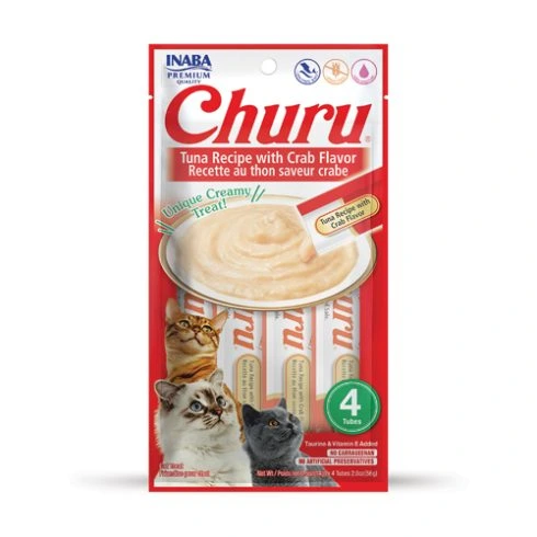 INABA GATO CHURU 4 PIEZAS