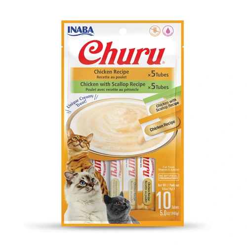 INABA GATO CHURU 10 PIEZAS
