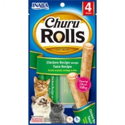 INABA GATO CHURU ROLLS 4 PIEZAS