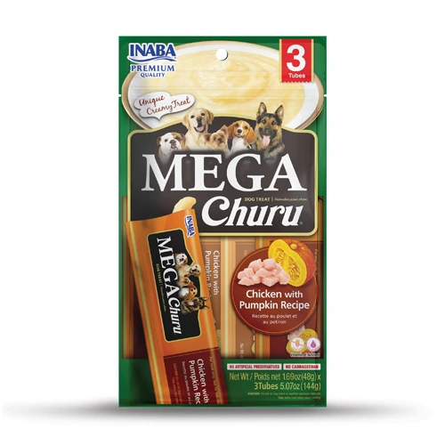 INABA PERRO MEGA CHURU 3 PIEZAS