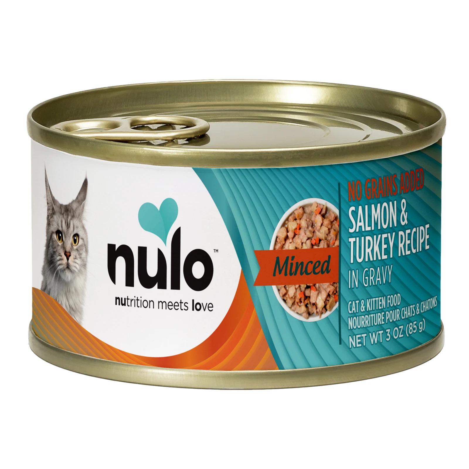 NULO GATO HUMEDA MINCED SALMON Y TURKEY