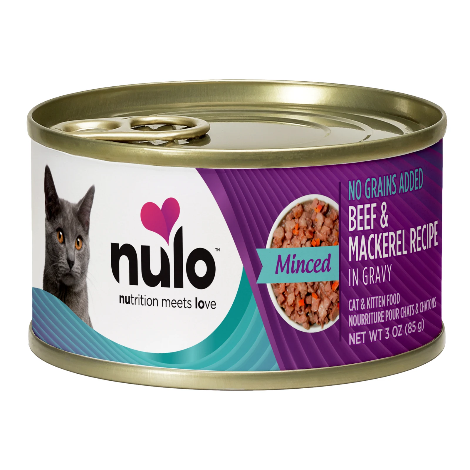 NULO GATO HUMEDA MINCED BEEF Y MACKEREL