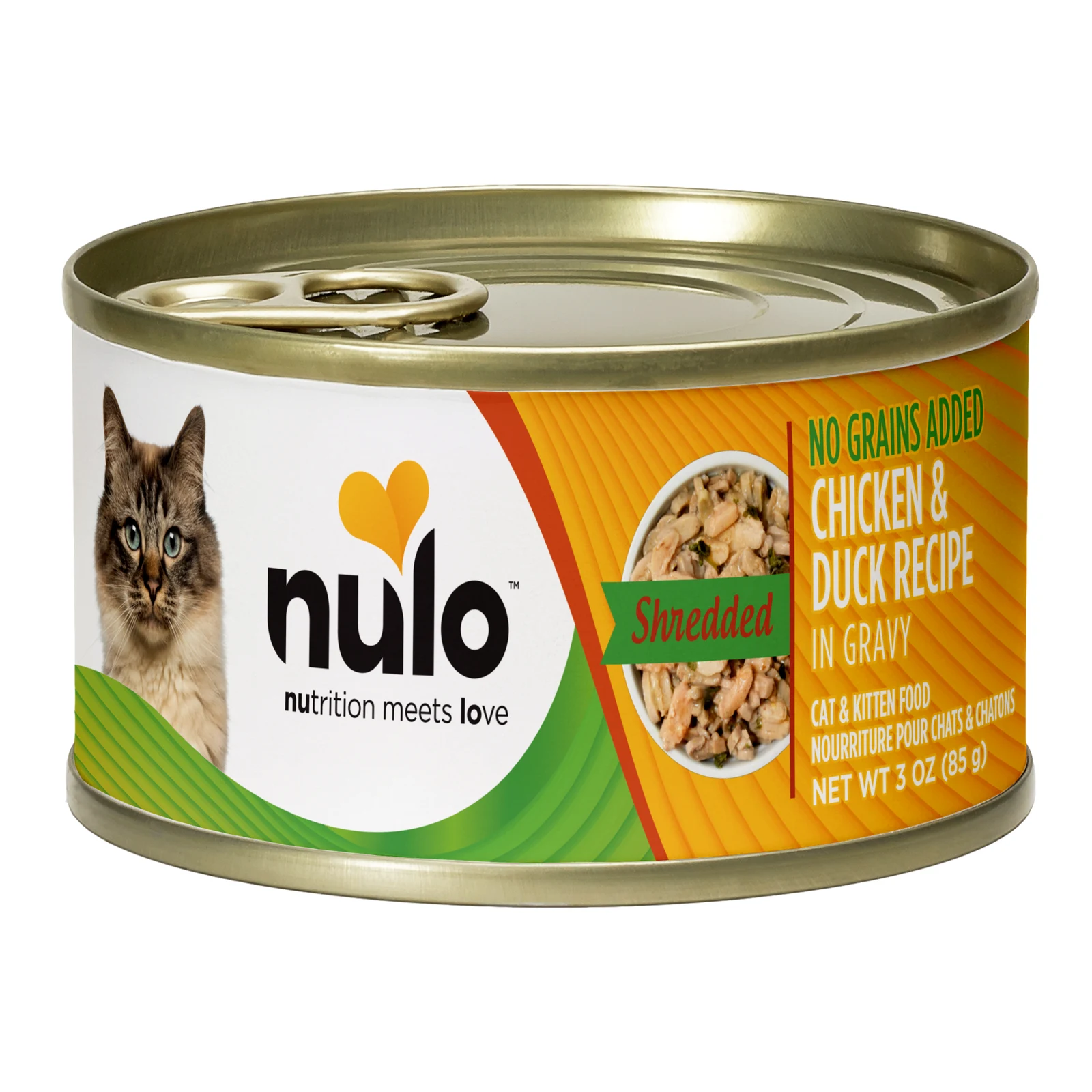 NULO GATO HUMEDA SHREDDED CHICKEN Y DUCK
