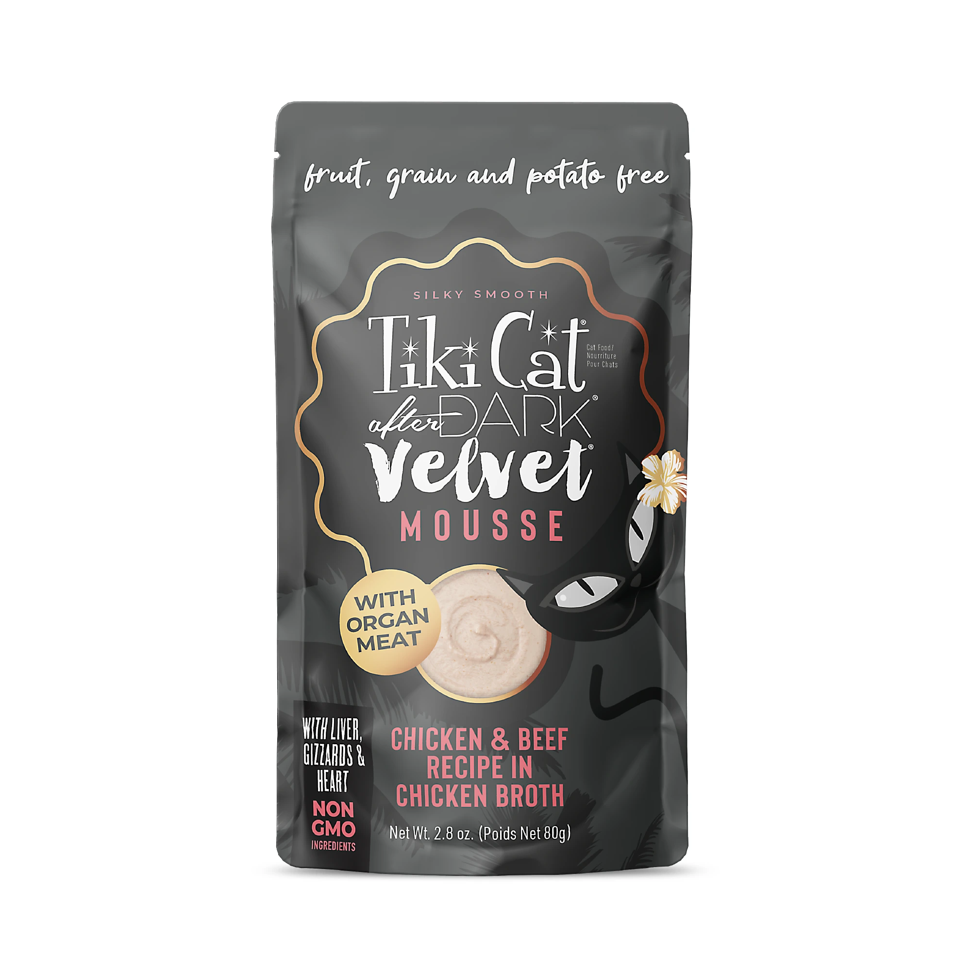 TIKI CAT AFTER DARK VELVET MOUSSE