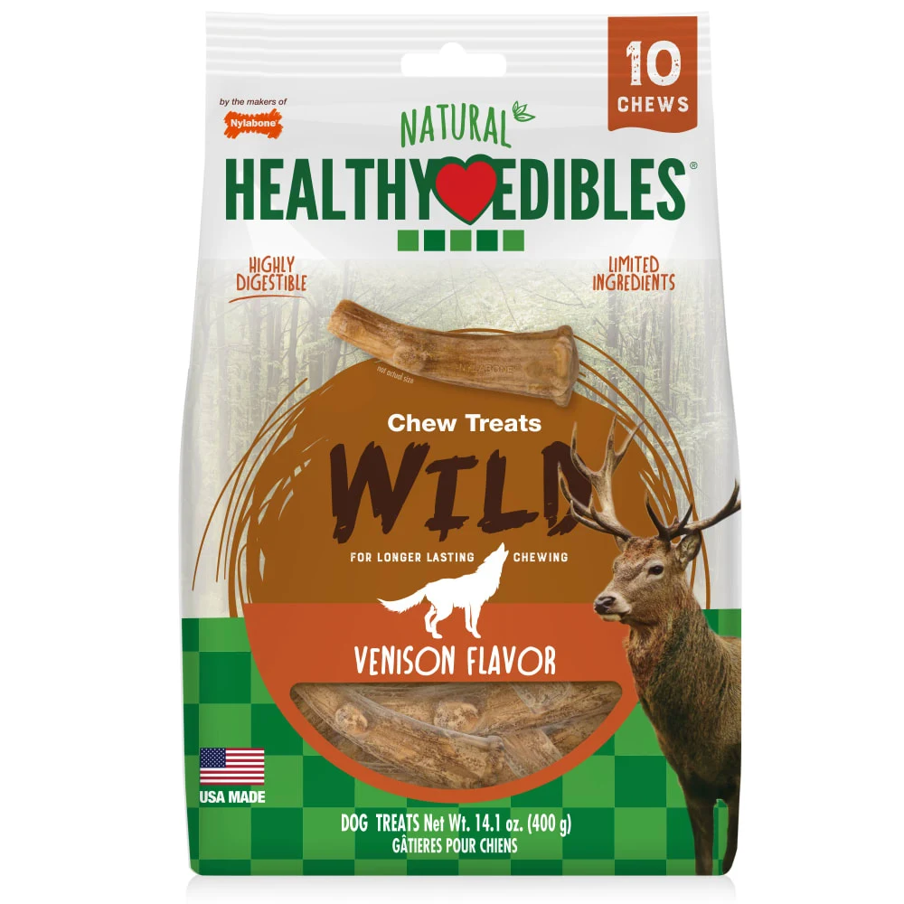 NYLABONE PERRO WILD CACHO DE VENADO