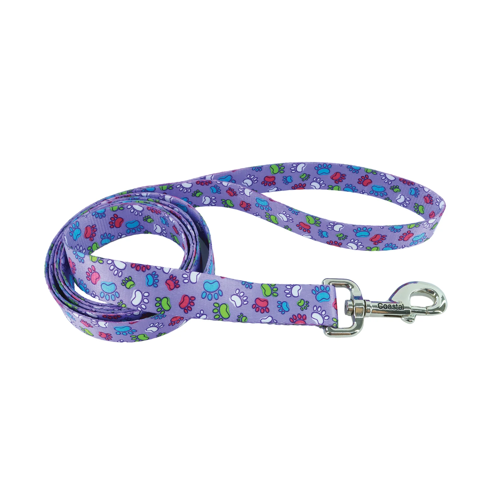 COASTAL PERRO CORREA STYLES HUELLAS MORADO