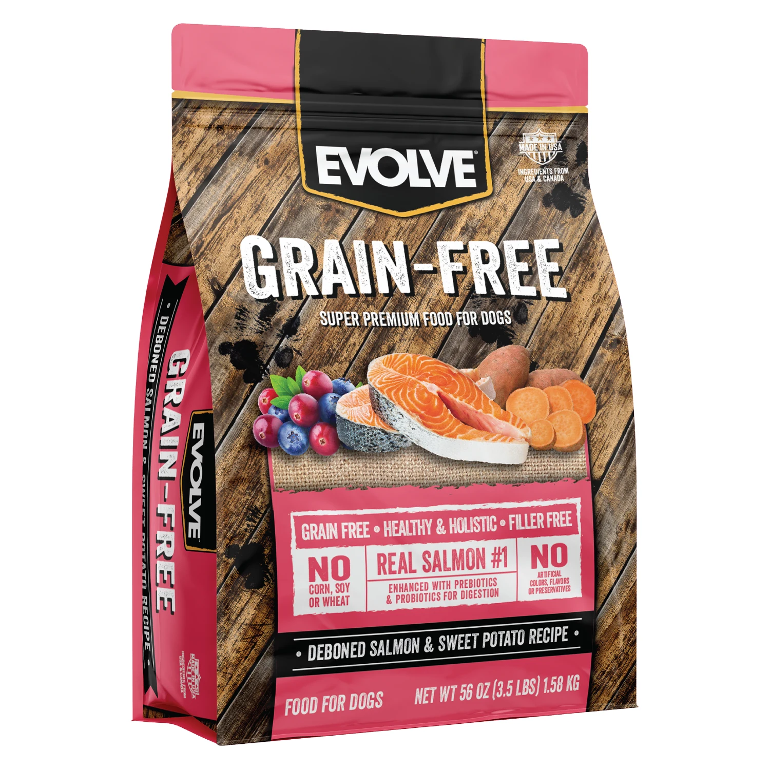 EVOLVE DOG GRAIN FREE SALMON