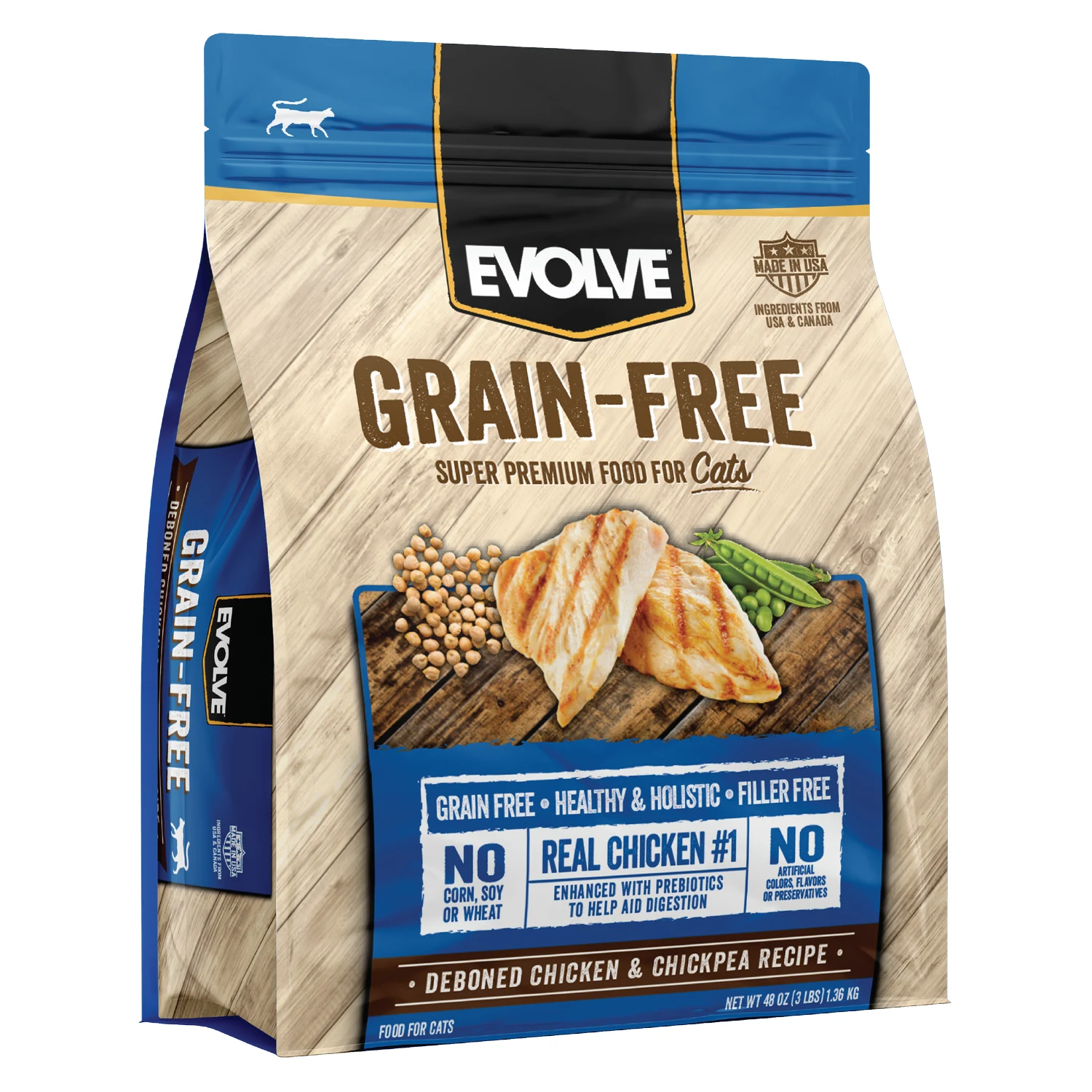 EVOLVE CAT GRAIN FREE CHICKEN