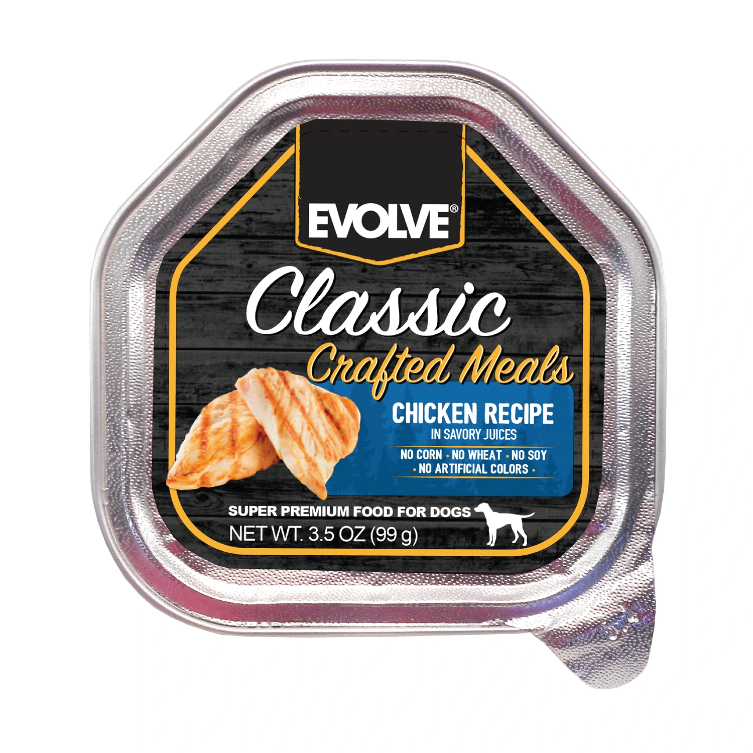 EVOLVE DOG CLASSIC BANDEJA CRAFTED MEALS