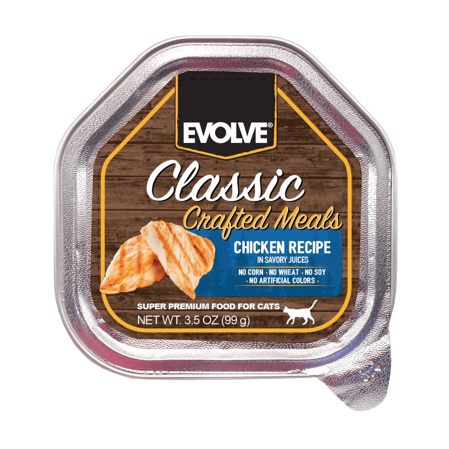 EVOLVE CAT CLASSIC BANDEJA CRAFTED MEALS