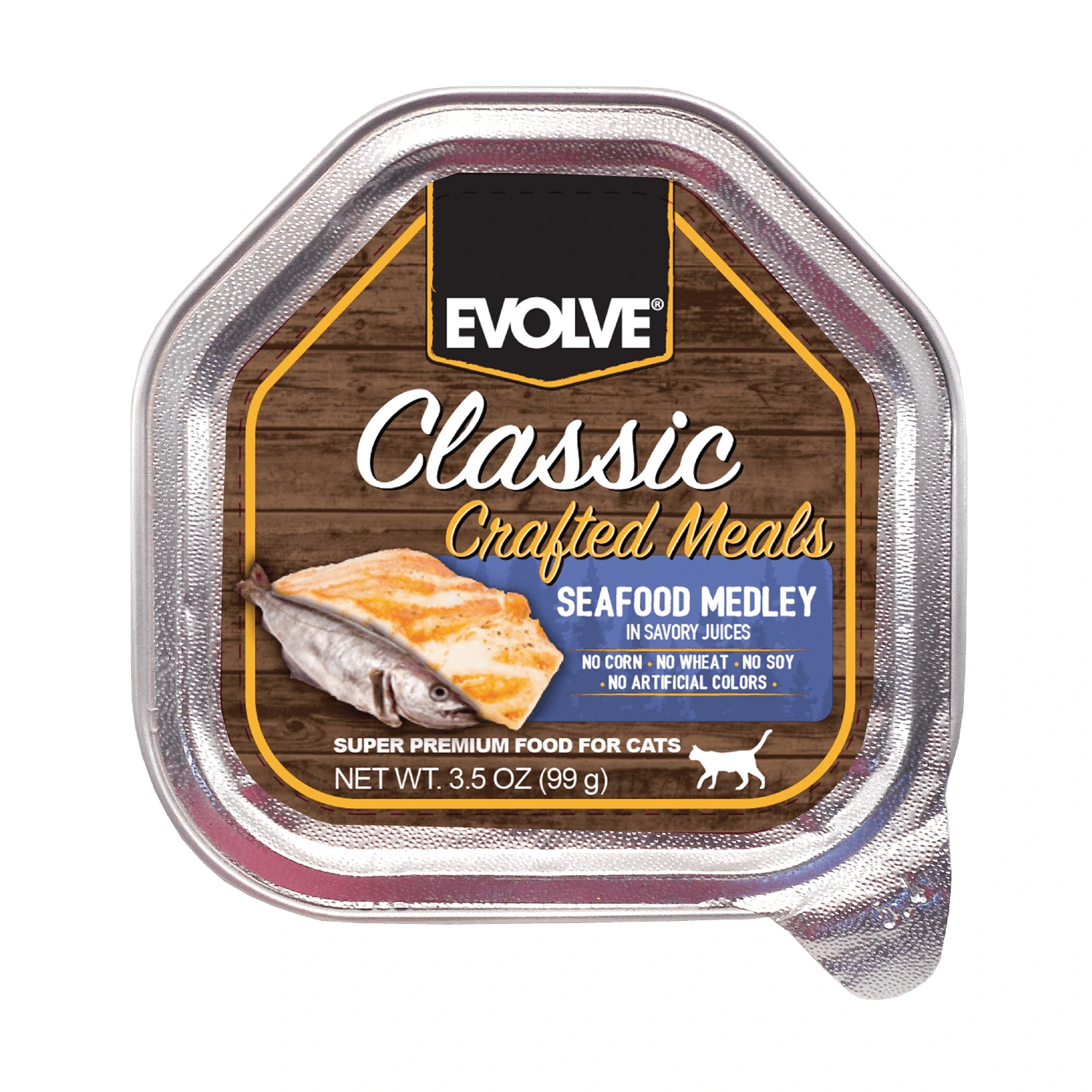 EVOLVE CAT CLASSIC BANDEJA CRAFTED MEALS
