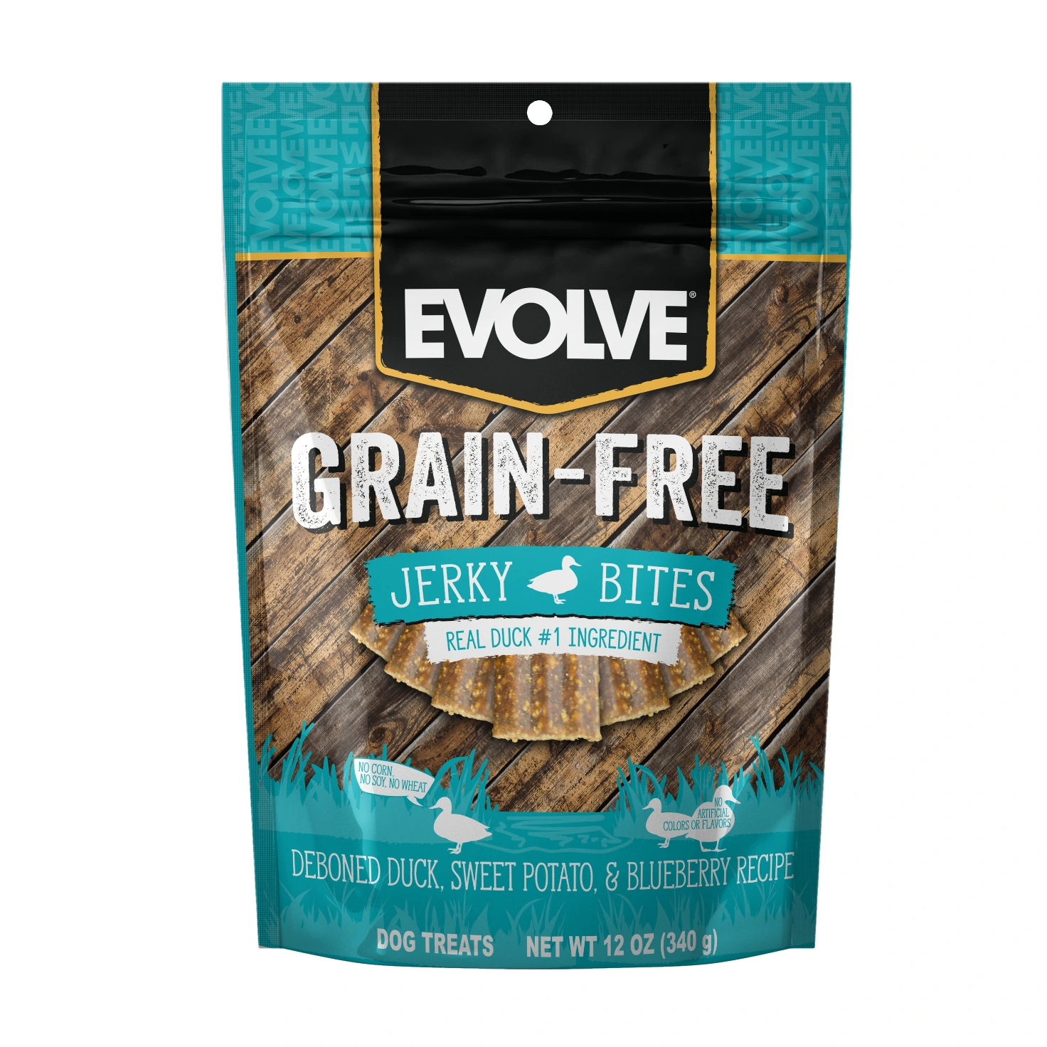 EVOLVE DOG SNACK GRAIN FREE JERKY