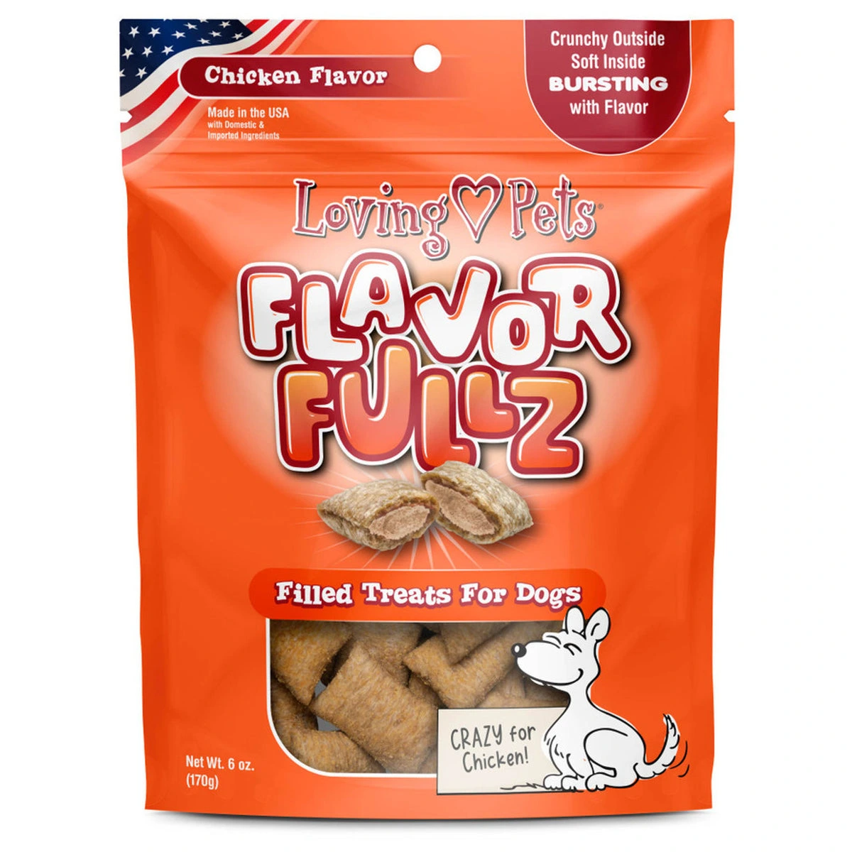 LOVING PETS FLAVORFULLZ DOG SNACK