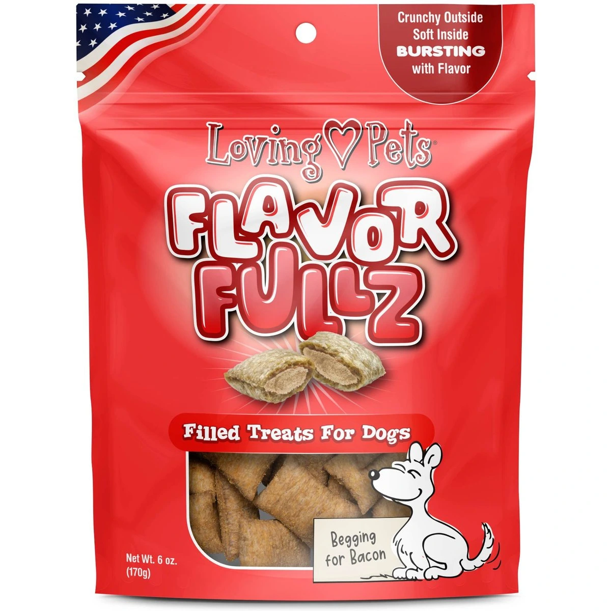 LOVING PETS FLAVORFULLZ DOG SNACK