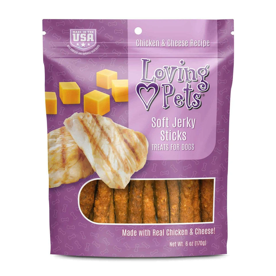 LOVING PETS JERKY CABANOS (Pollo y Queso)