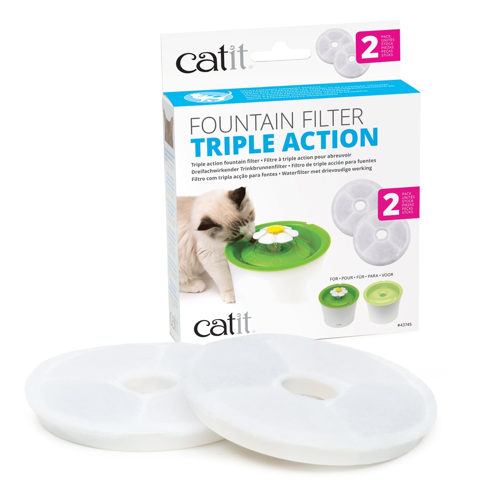 CATIT REPUESTO FILTRO FUENTE DE AGUA (Flores)