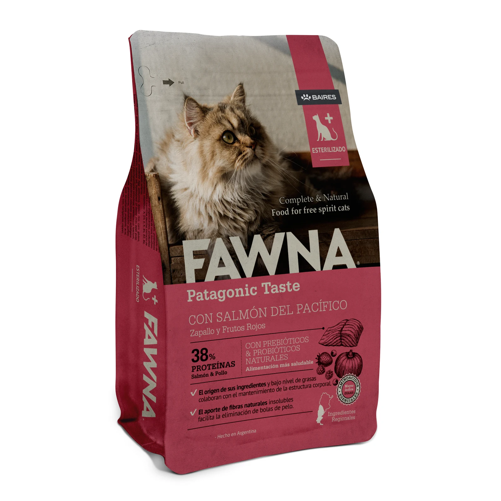FAWNA SALMON GATOS ESTERILIZADOS
