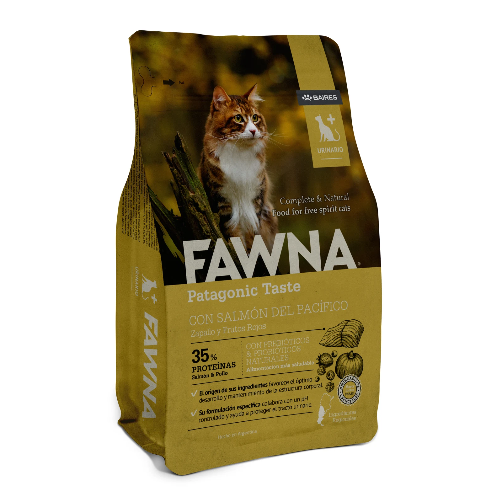 FAWNA SALMON GATOS URINARIO