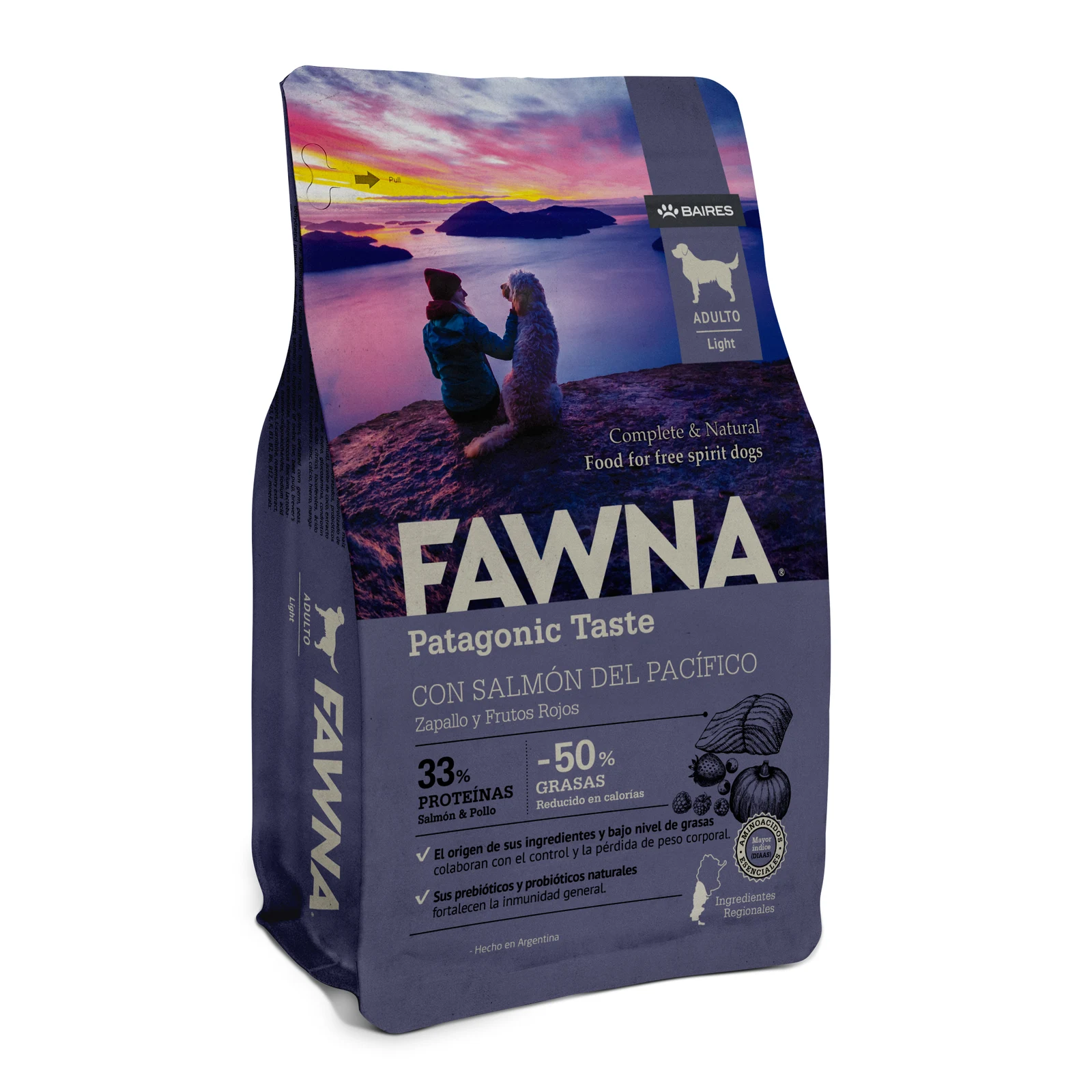 FAWNA SALMON PERROS ADULTOS LIGHT