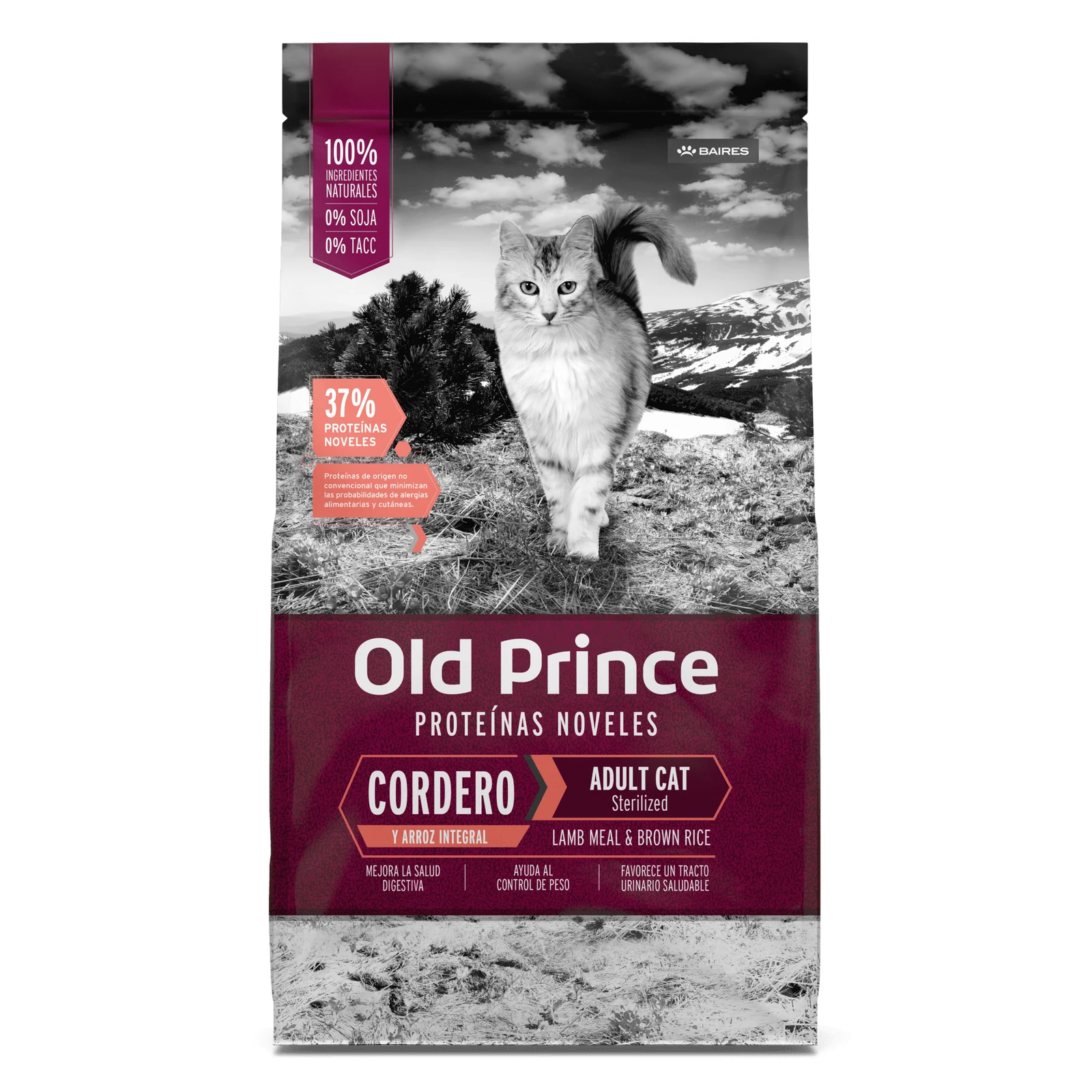 OLD PRINCE NOVEL GATOS CORDERO ADULTOS INDOOR