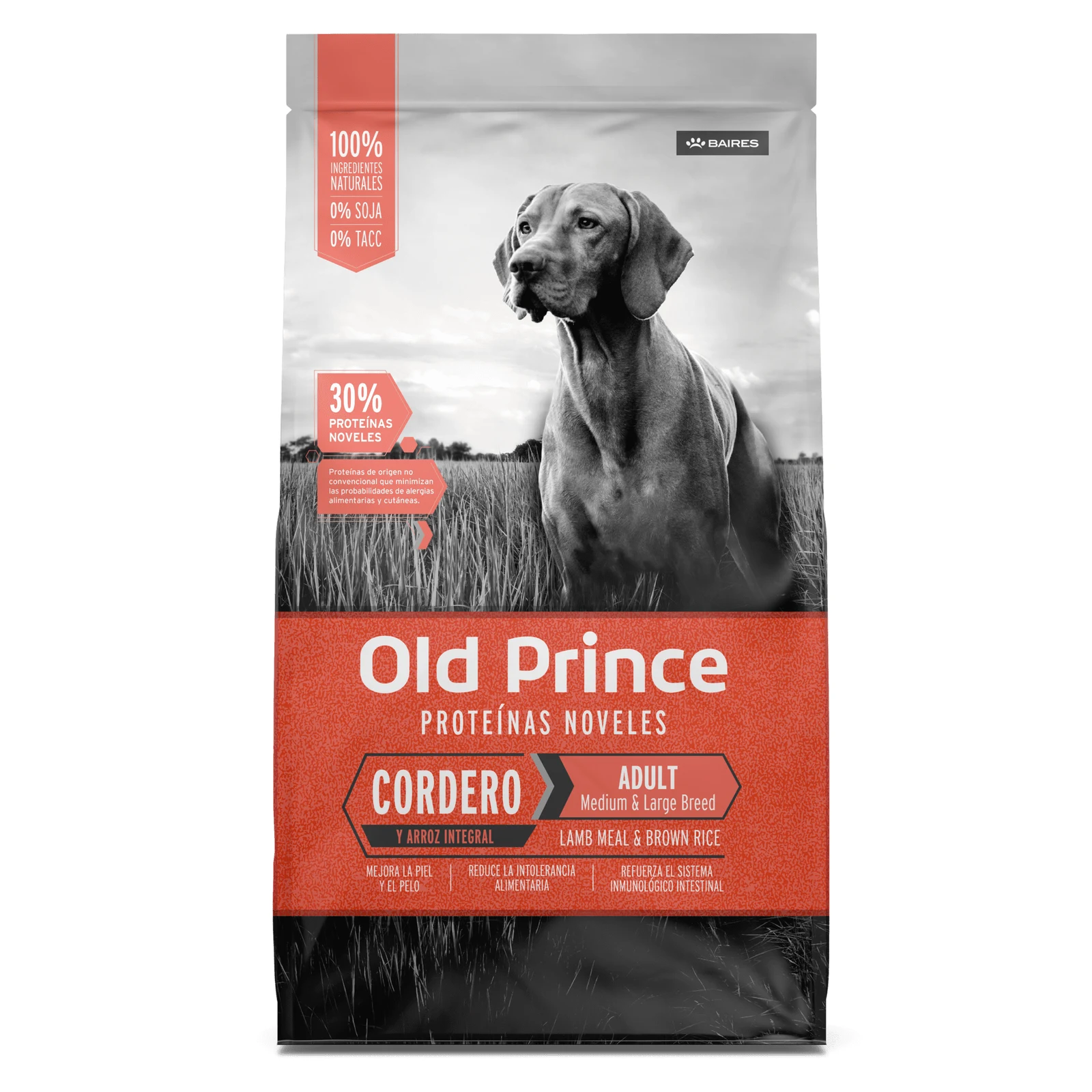 OLD PRINCE NOVEL PERROS CORDERO ADULTOS MEDIUM Y LARGE (3 KG)