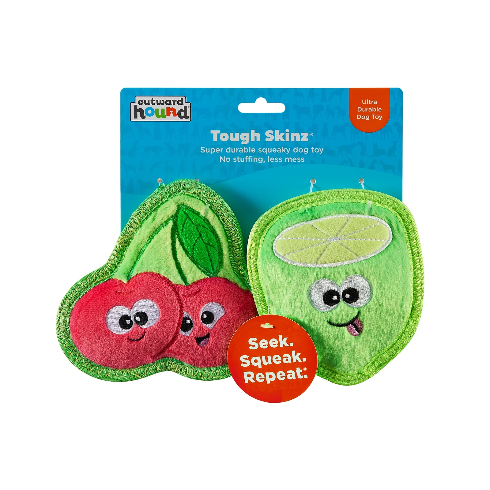 OUTWARD HOUND PELUCHE TS CHERRIES-LIMA 2 PIEZAS