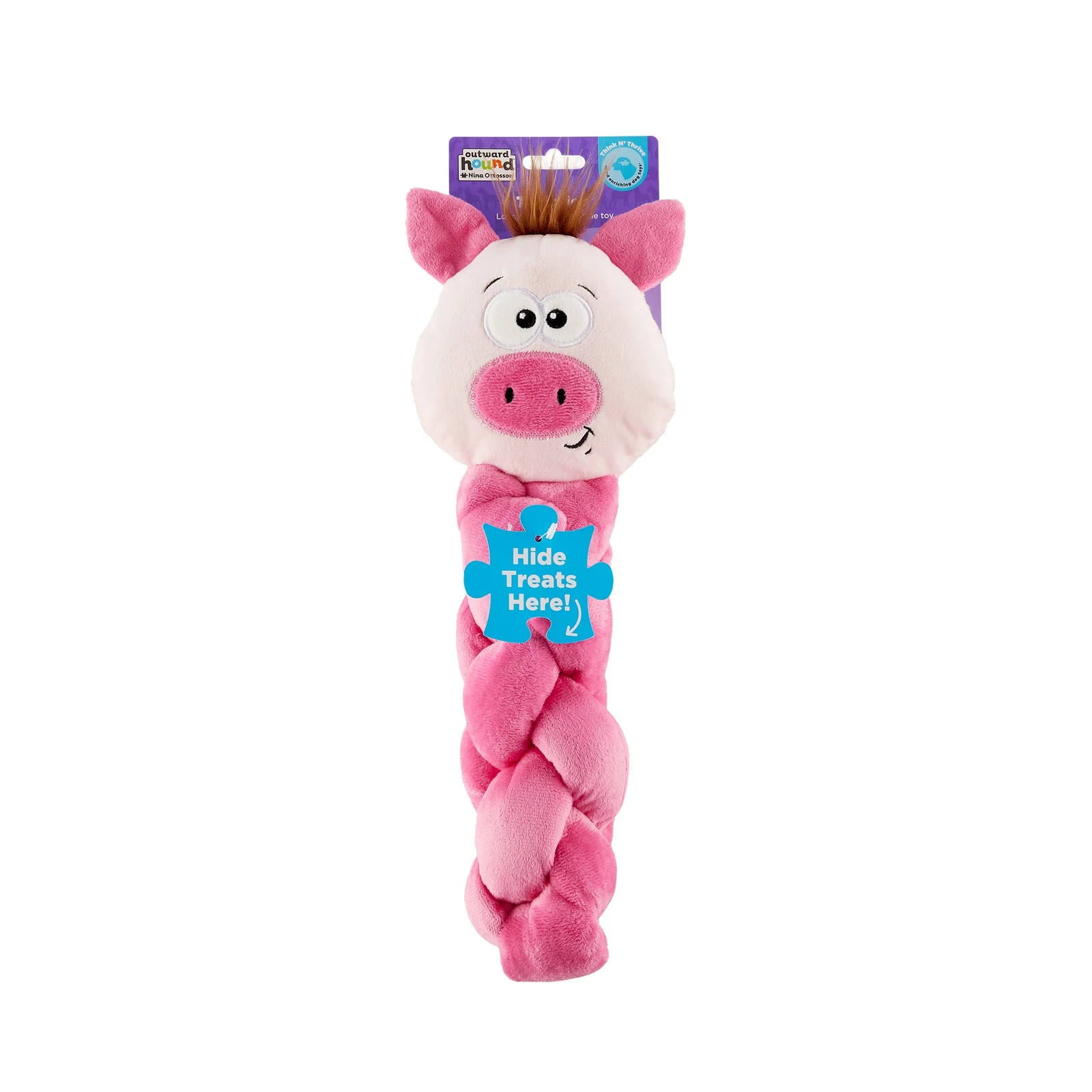 OUTWARD HOUND PELUCHE TWISTIEZ CERDO