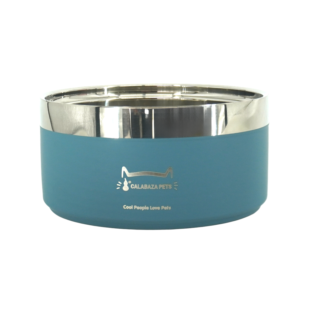Comedero Cozy en acero inoxidable (S 14*7cm, Azul)
