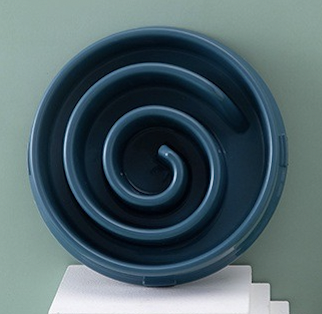 Comedero Antireflujo espiral (Azul 16.5*4.5cm)