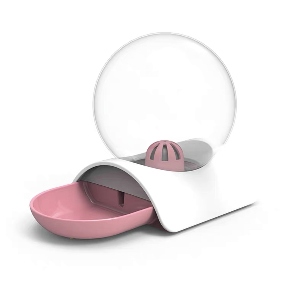 Dispensador de agua burbuja (Rosado 28*23 cm)