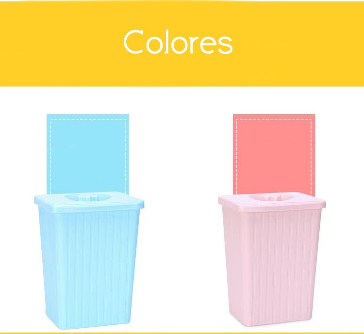 Contenedor de almacenamiento para alimento (Rosado 29.5*22.5*18cm)