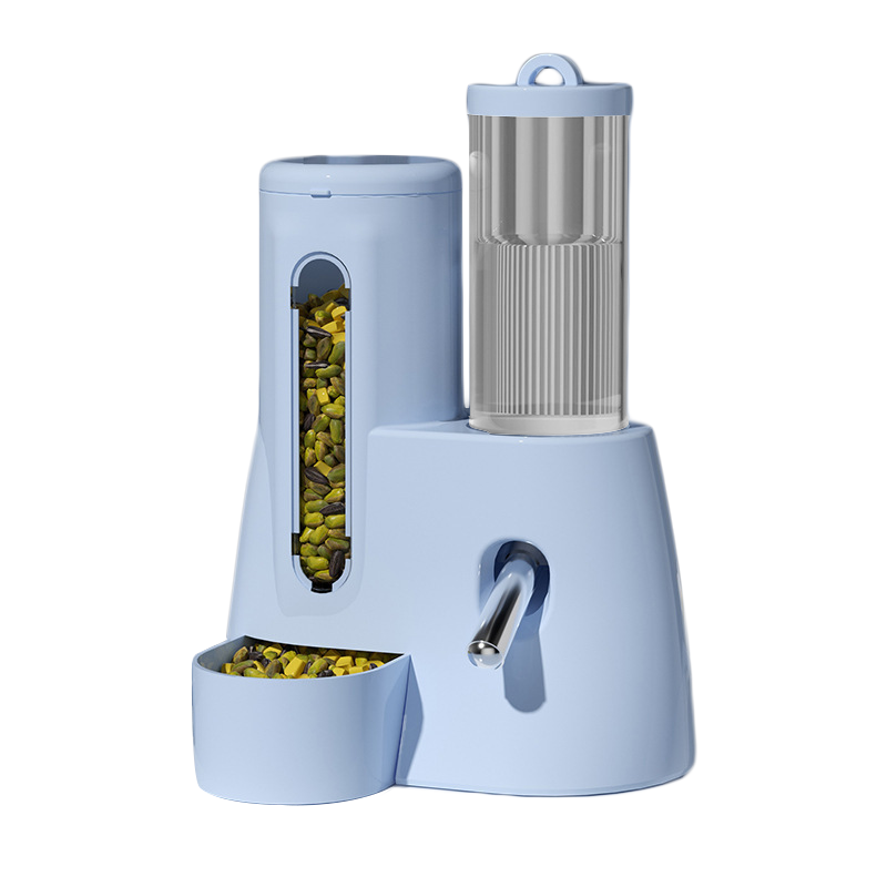 Dispensador comida y agua Nibble (L 19*14*11cm, Azul)