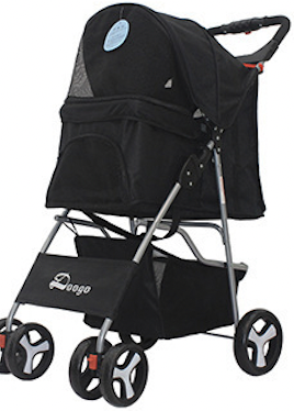 Coche para mascotas (Negro 100x65 x47cm)