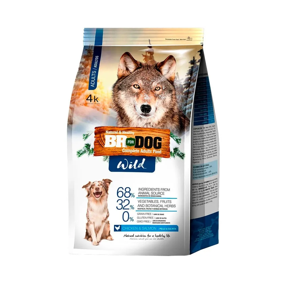 BR FOR DOG WILD ADULTO