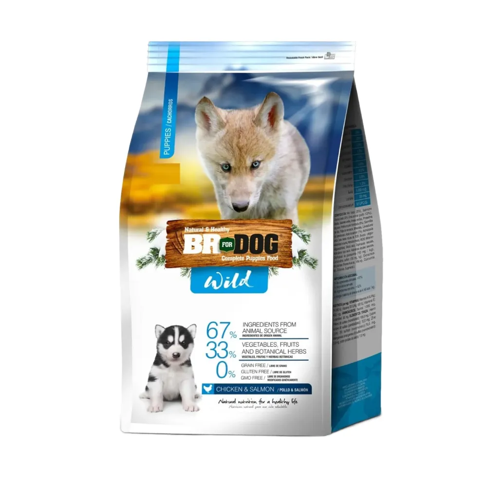 BR FOR DOG WILD PUPPIES (2 KG)