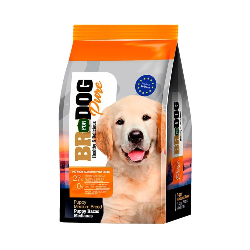 BR FOR DOG PURE PUPPY RAZA MEDIANA (1 KG)